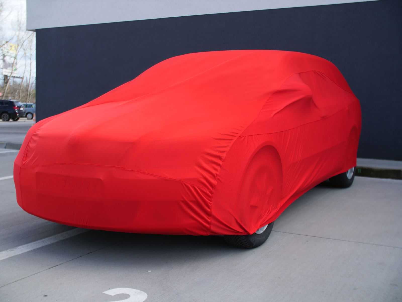 Cosmos, Indoor Car Cover Medium (Red)